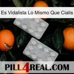 Is Vidalista The Same As Cialis 17